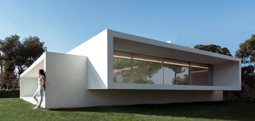 N2 Kuća Enterijer Eksterijer Fran Silvestre Arquitectos House Breeze Terasa Moderan enterijer Moderna kuća Prizemna kuća Kuća na moru Planovi kuća Mediteranska kuća