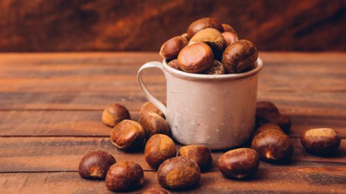 677z381_chestnuts-cup-around-dark-wooden-table